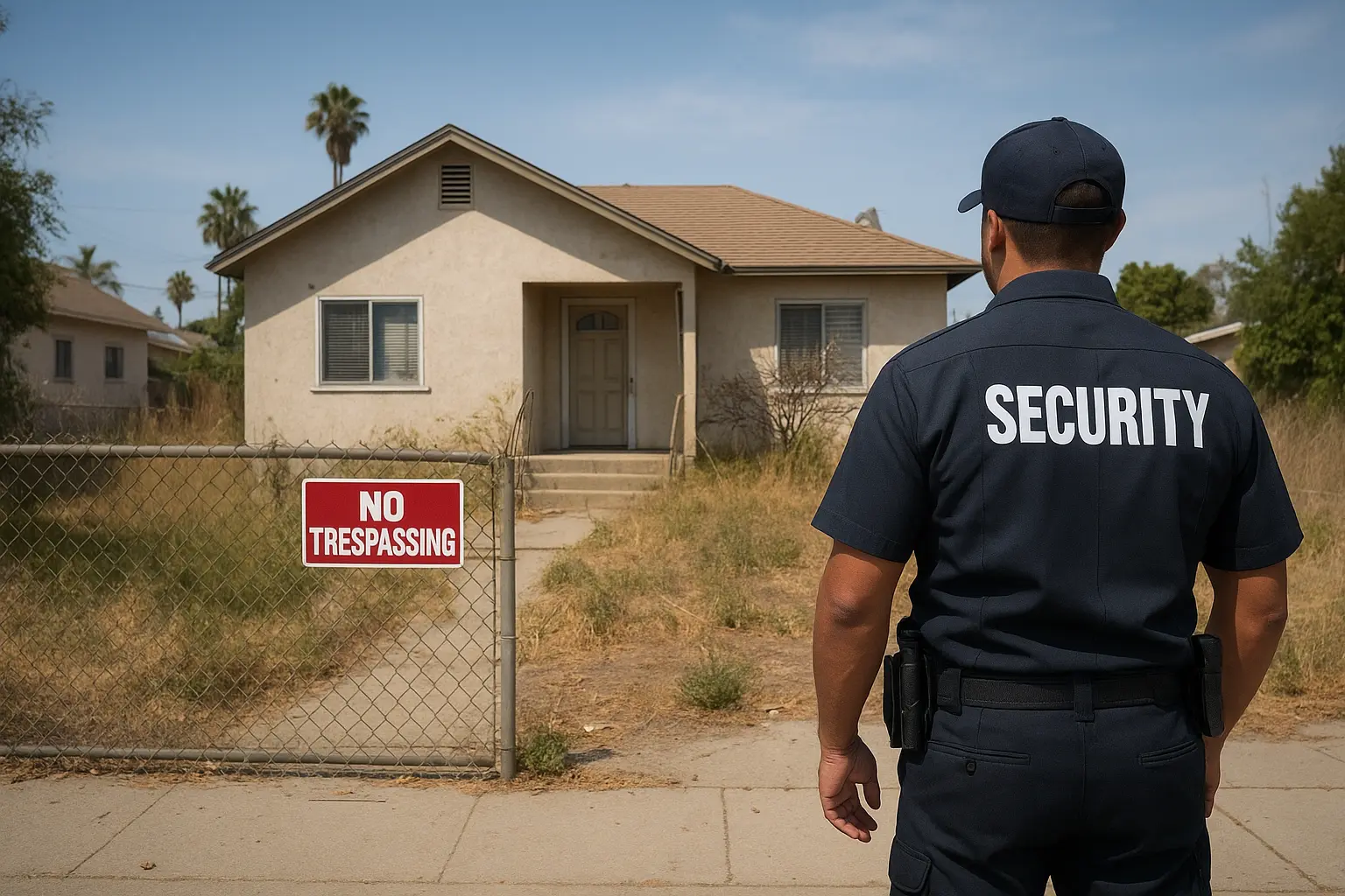Security Patrol Services For Vacant Property in LA County